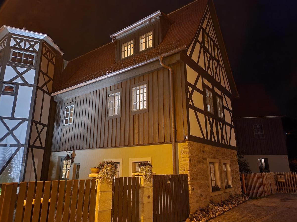 Aussergewoehnliches, Historisches, Spaetgotisches Wohnhaus Von 1519, Gries 5 Gera Exteriör bild