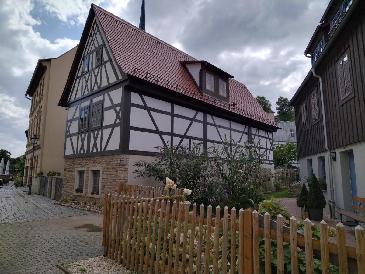 Aussergewoehnliches, Historisches, Spaetgotisches Wohnhaus Von 1519, Gries 5 Gera Exteriör bild