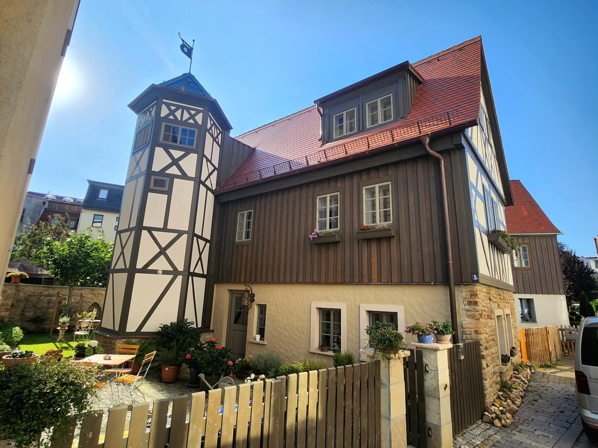 Aussergewoehnliches, Historisches, Spaetgotisches Wohnhaus Von 1519, Gries 5 Gera Exteriör bild
